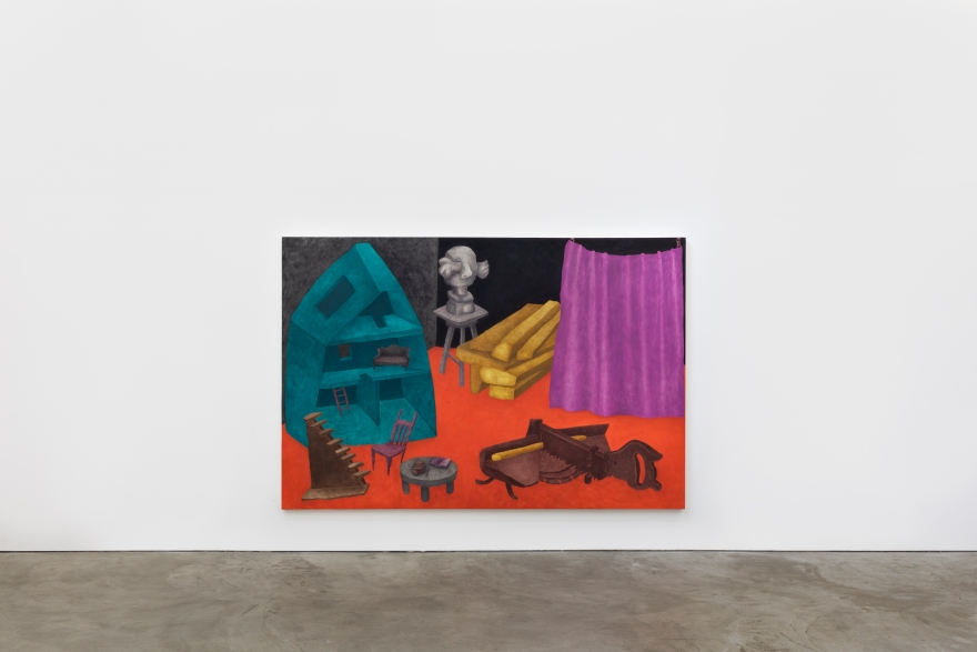 Installation View of "Behind the Curtain"