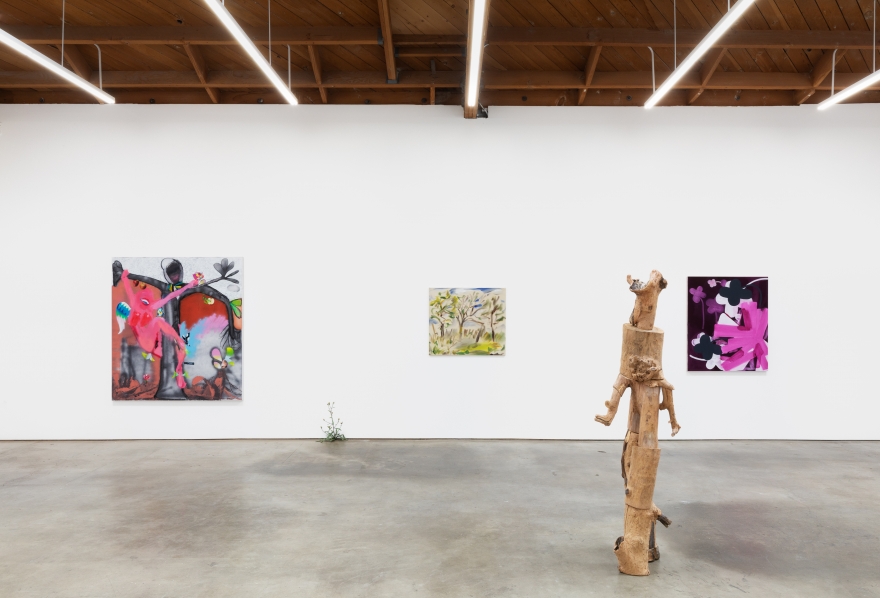 Installation View of REWILDING Exhibition (June 26-July 31, 2021) Nino Mier Gallery, Los Angeles
