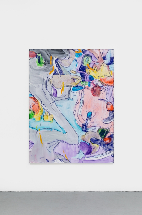 Antwan Horfee  Creepy Crawlers, 2021 Acrylic on canvas 51 1/8 x 68 7/8 in 130 x 175 cm  (HOR21.023)