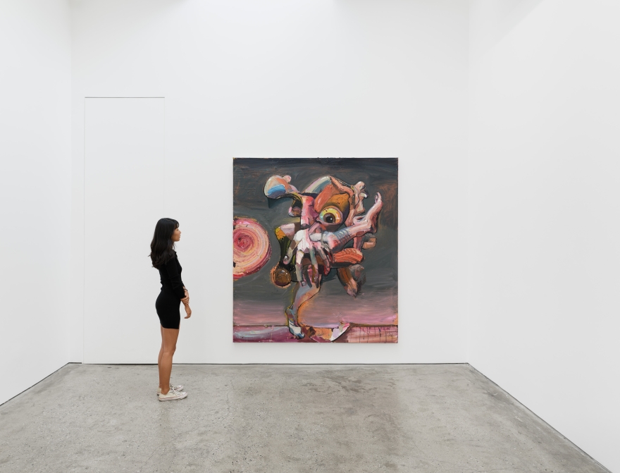 Installation view of Ben Quilty, The Debate, (May 26 - June 25, 2022) Nino Mier Gallery 4, Los Angeles