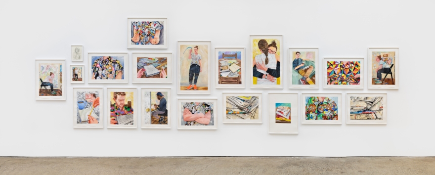 Installation View 2 of Rebecca Ness: Pieces of Mind (July 10–August 31, 2020). Nino Mier Gallery, Los Angeles, CA