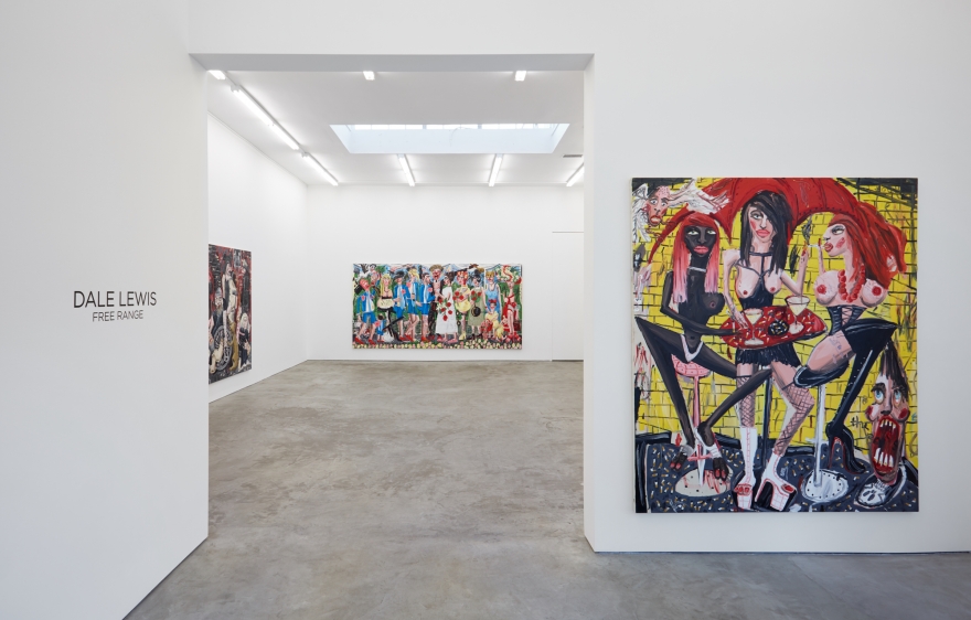 Installation View of "Front Range" Exhibition (2018) specifically highlighting "Princes"