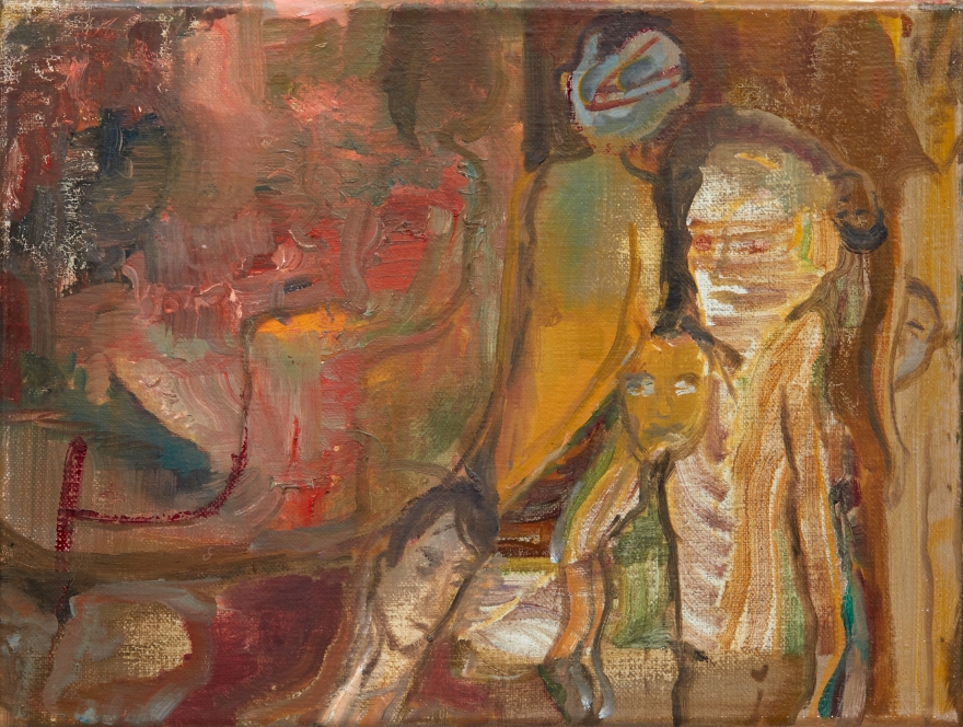 Tomasz Kowalski, Untitled, 2018. Oil on canvas, 11 3/4 x 15 3/4 in, 30 x 40 cm (TKO18.024)