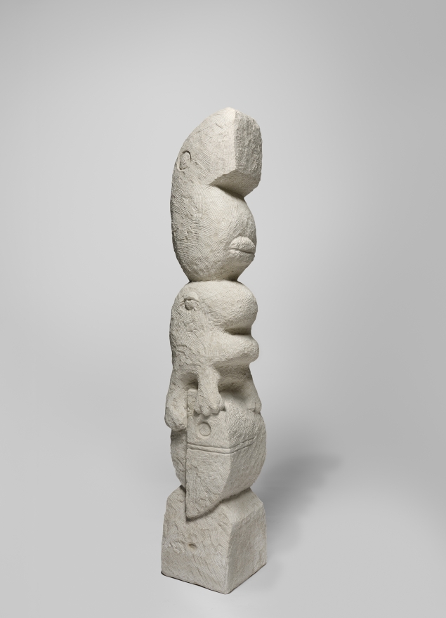 Stefan Rinck Abstract Composition, 2019 Sandstone 78 3/4 x 17 3/4 x 15 in 200 x 45 x 38 cm (SRI19.001)