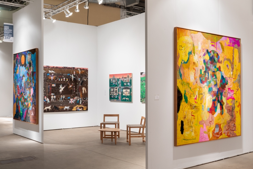 Installation view of Expo Chicago, 2019