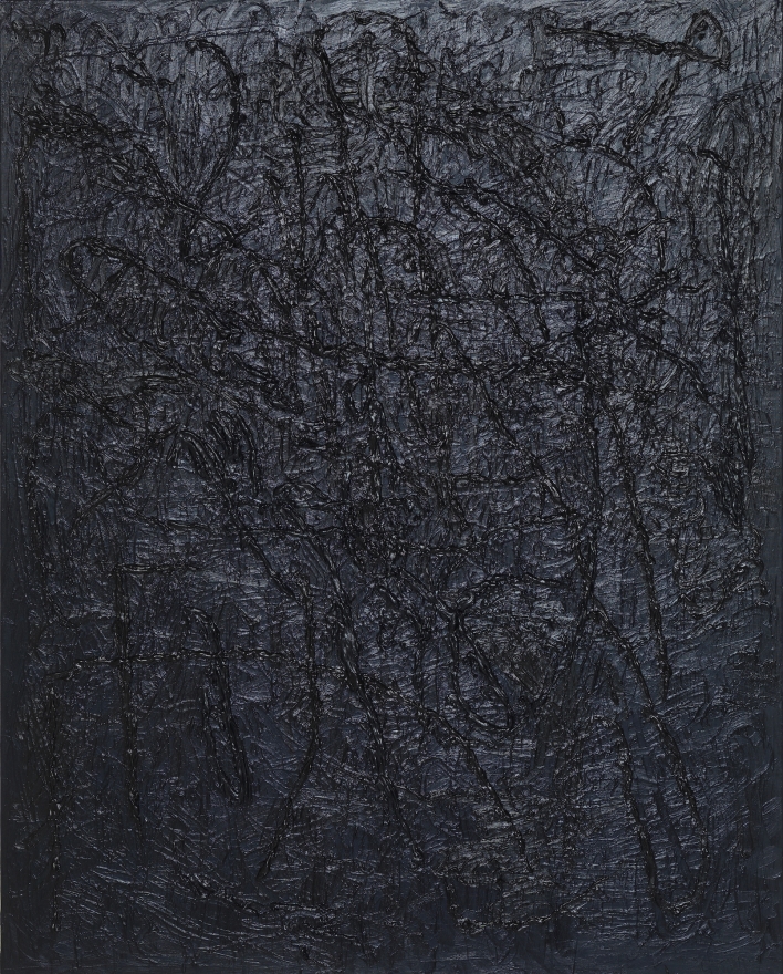 Jana Schroeder, Spontacts Ö14, 2015. Oil on canvas, 78.7 x 63 inches (200 x 160 cm)