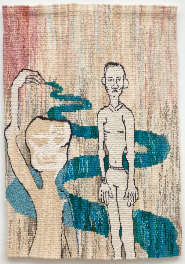 Tomasz Kowalski / Alicja Kowalska, Release, 2018. Tapestry, 31 3/4 x 22 1/4 in, 80.6 x 56.5 cm (TKO18.009)