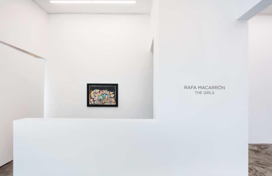 Installation View of Rafa Macarrón, The Girls (January 15 – February 11, 2022)  Gallery Two, Nino Mier Gallery, LA