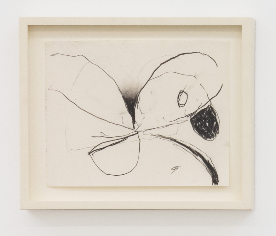 Roger Hilton Untitled, circa 1973 Charcoal on paper 7 7/8 x 9 7/8 in 20 x 25 cm (RH20.008)