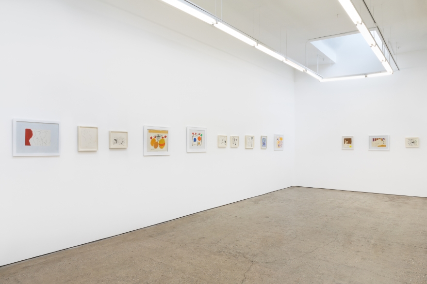 Installation view 5 of Roger Hilton, Curated by Kenny Schachter (January 18-28, 2020) at Nino Mier Gallery, Los Angeles