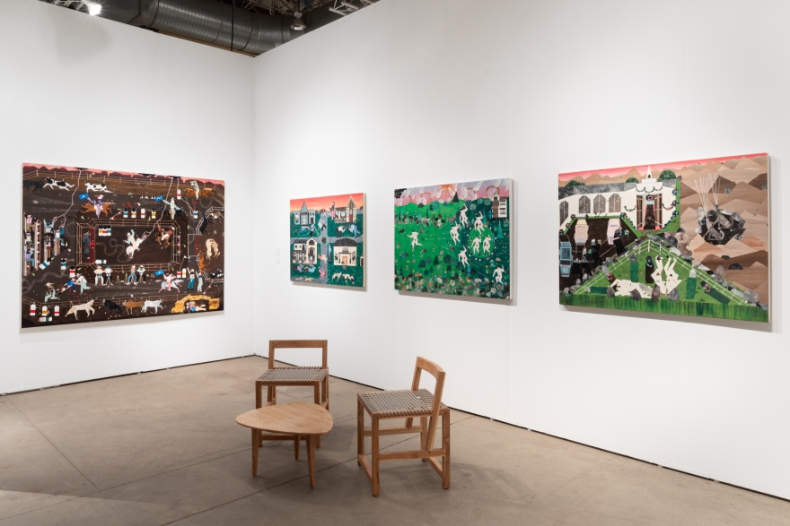 Installation view 2 of Expo Chicago, 2019