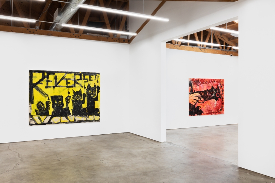 Installation View of Bendix Harms: Reversed Evolution—How it feels to be Mamon (September 12–October 10, 2020) Nino Mier Gallery, Los Angeles, CA