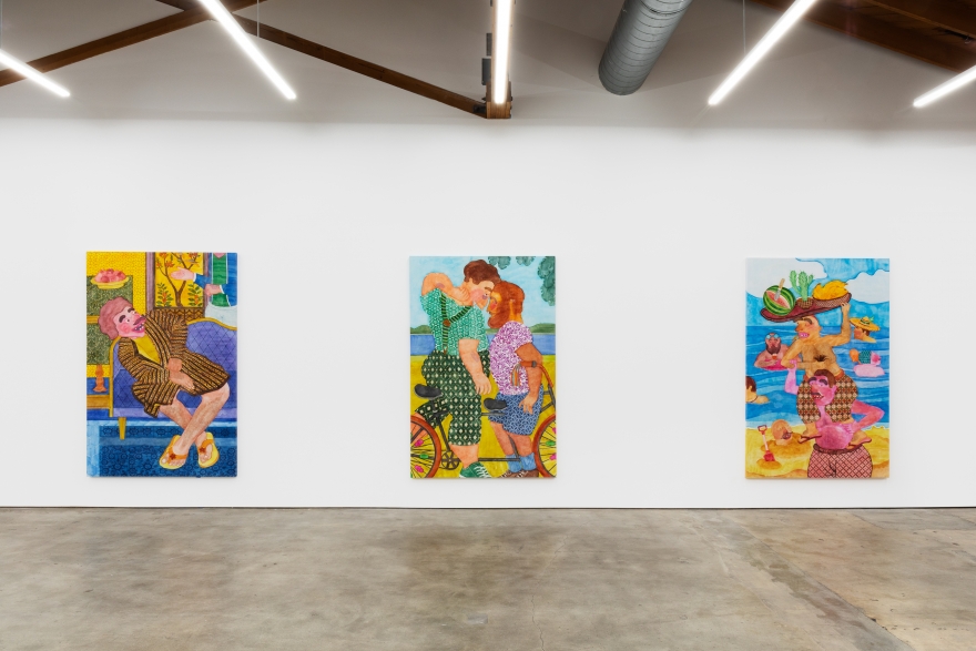 Installation View of Gest (December 15, 2020–January 31, 2021) Nino Mier Gallery, Los Angeles, CA 3