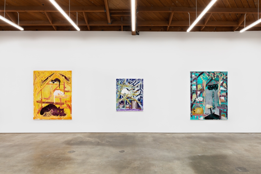 Installation View of Bendix Harms: Reversed Evolution—How it feels to be Mamon (September 12–October 10, 2020) Nino Mier Gallery, Los Angeles, CA