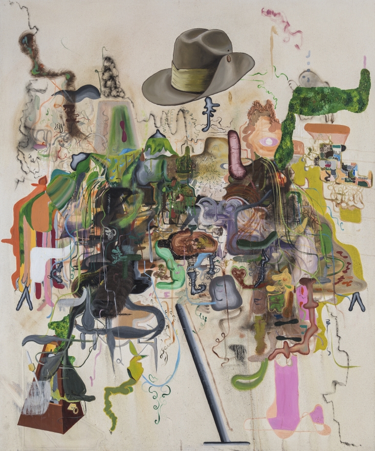 Michael Bauer, Creme Dream 4, 2015. Oil on canvas, 72 x 60 inches, 183.7 x 152.7 cm (MB15.002)
