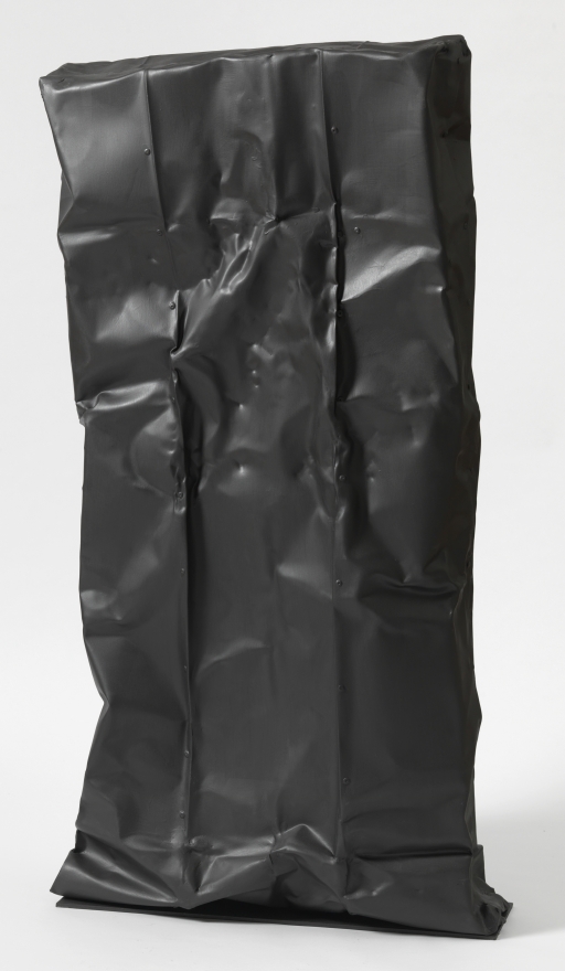 Anna Fasshauer Black Jack, 2019 Aluminum, lacquer and steel plate 34 x 11 x 63.5 in 87 x 28 x 162 cm  (AF19.012)