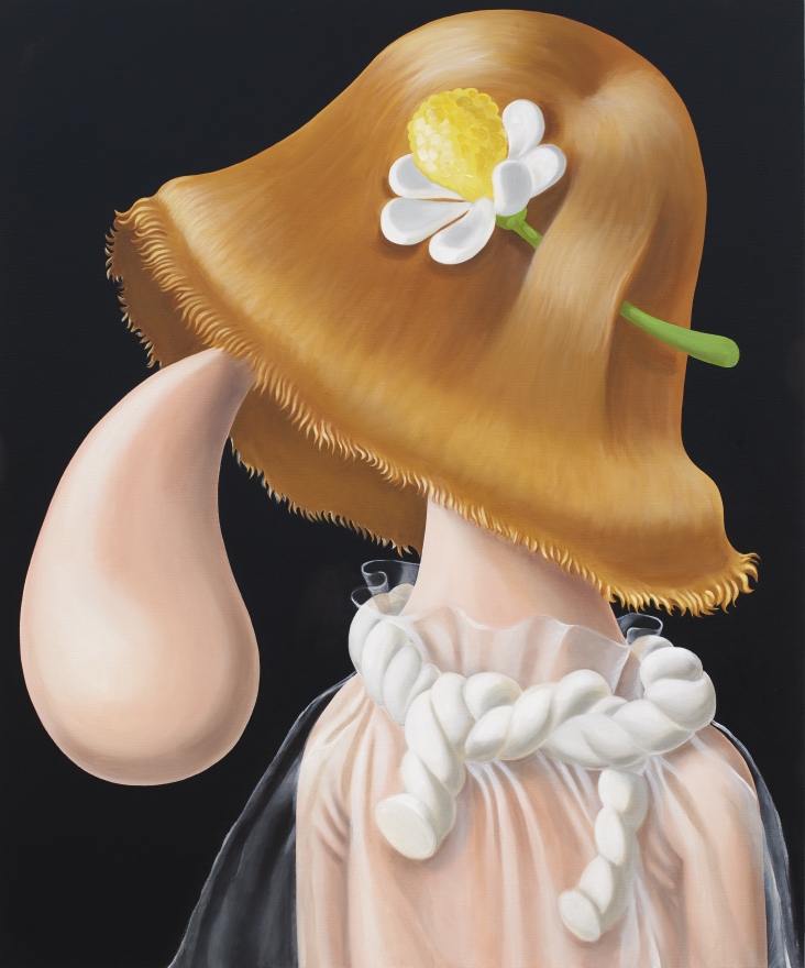 Louise Bonnet The Daisy, 2016 Oil on canvas 60 x 72 in 152.4 x 182.9 cm (LB16.029)