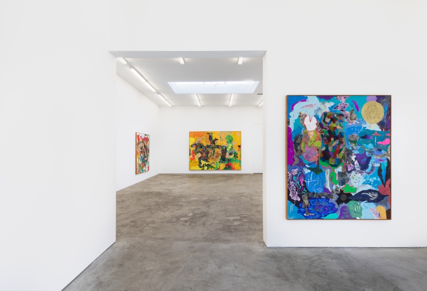 Installation Shot 4 of Michael Bauer: Caves and Gardens (May 20–June 30, 2020). Nino Mier Gallery, Los Angeles, CA