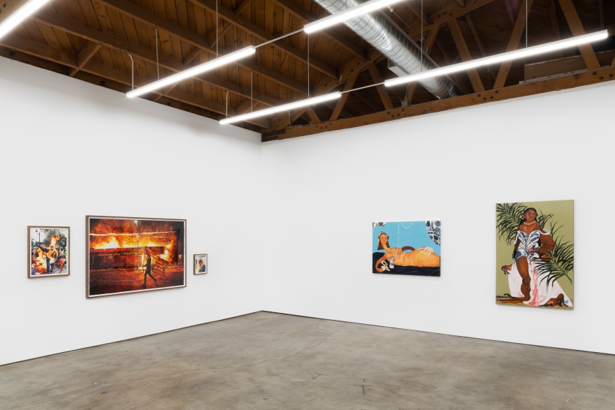 Installation View of Gest (December 15, 2020–January 31, 2021) Nino Mier Gallery, Los Angeles, CA 1