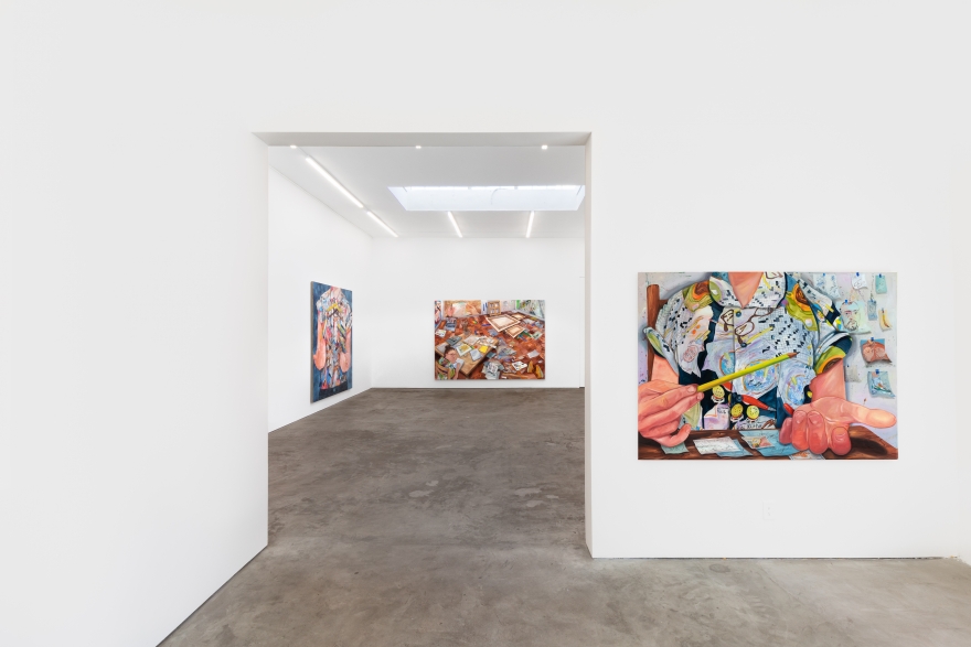 Installation View 3 of Rebecca Ness: Pieces of Mind (July 10–August 31, 2020). Nino Mier Gallery, Los Angeles, CA