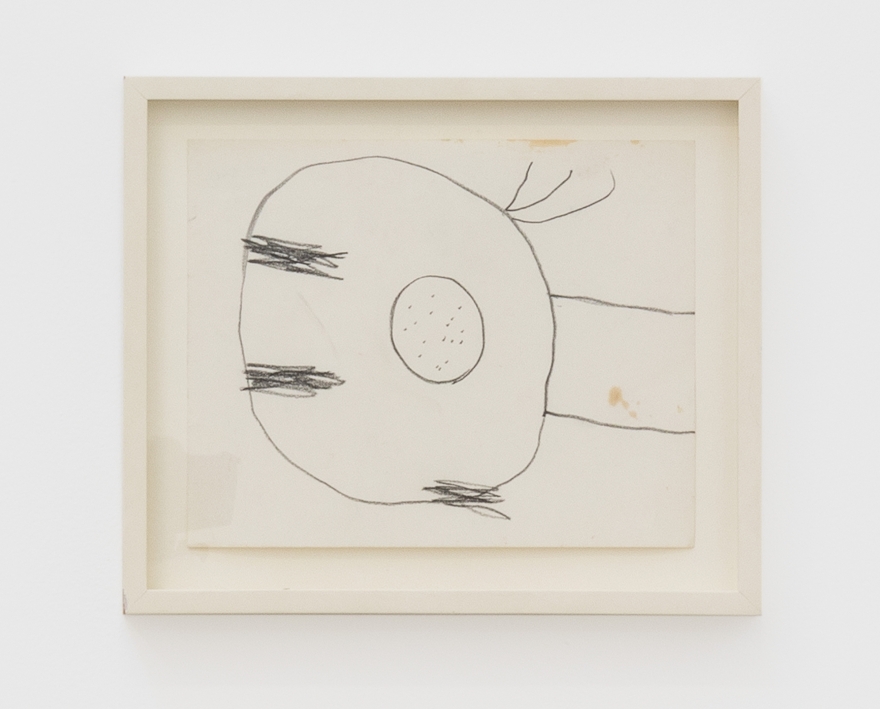 Roger Hilton Untitled, Circa mid-1960s Charcoal on paper 9 7/8 x 7 7/8 in 25 x 20 cm (RH20.010)