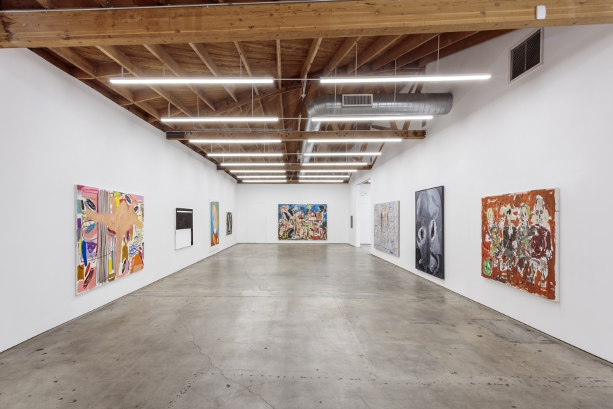 Installation View of André Butzer, 12 years of Collecting André,(November 20 - December 18, 2021)  Nino Mier Gallery, LA